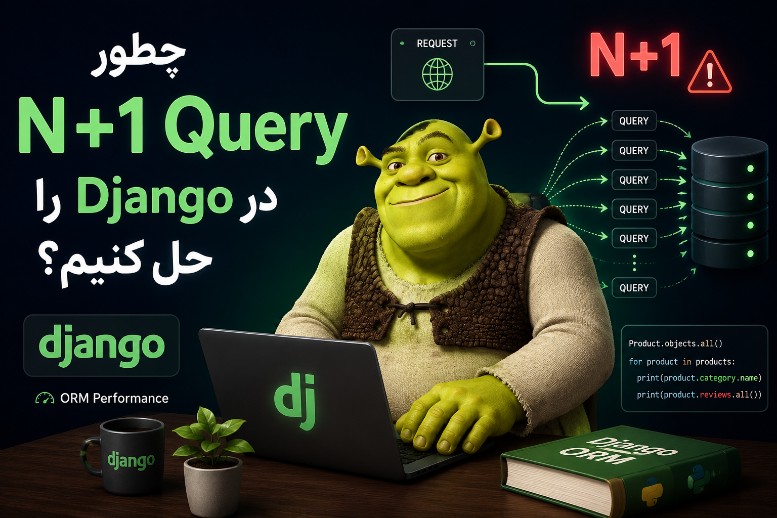چطور N+1 Query در Django را حل کنیم؟