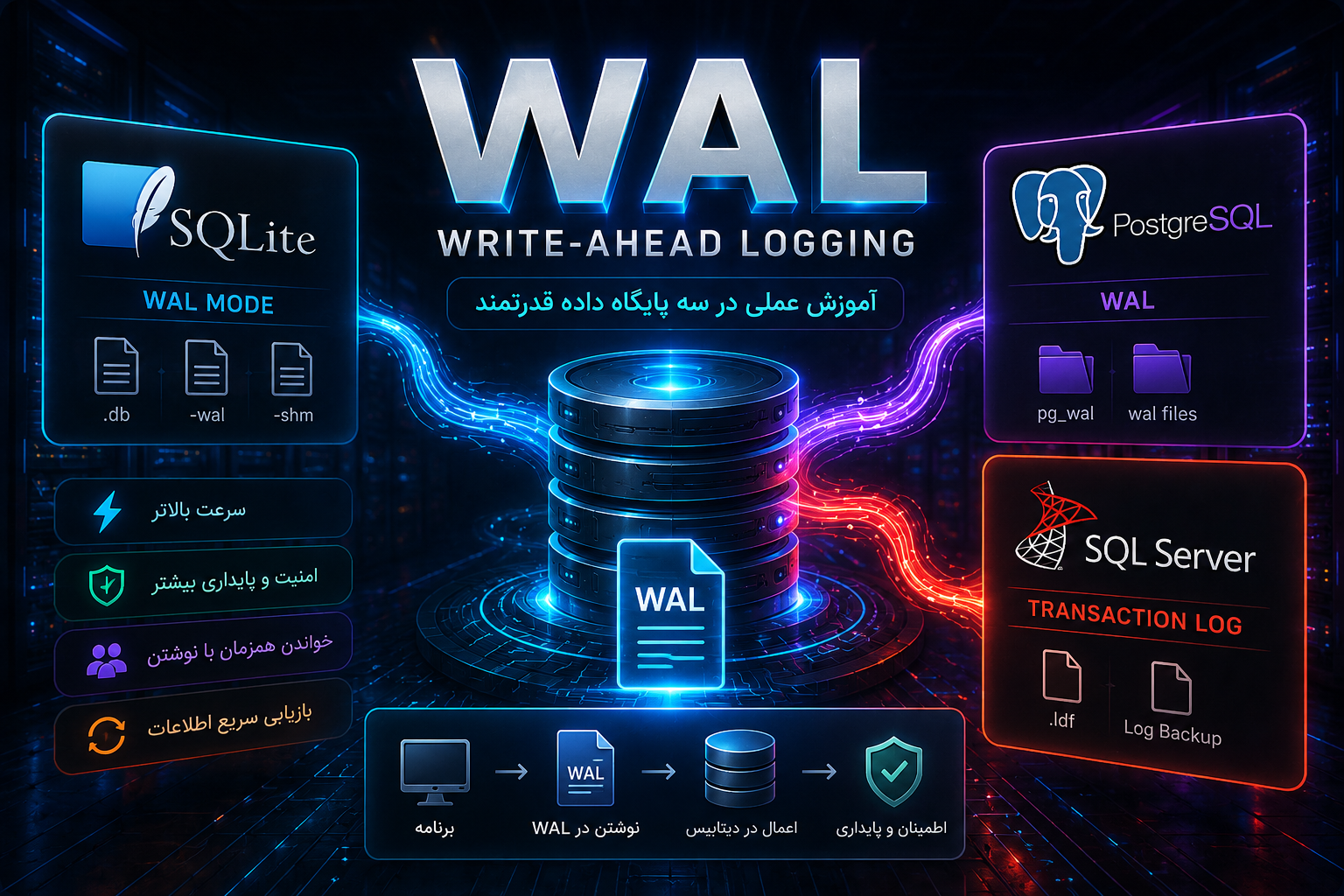 آموزش پیاده‌سازی WAL در Django